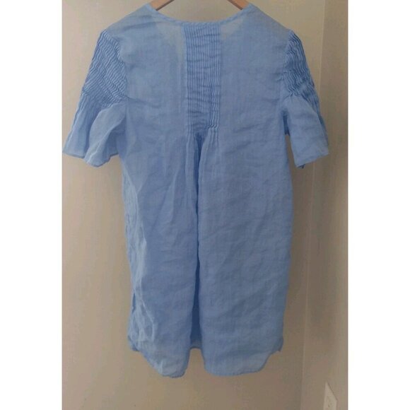 Banana Republic Ramie Pintuck Dress - Picture 8 of 10